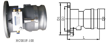 油氣回收接頭HC003F-100